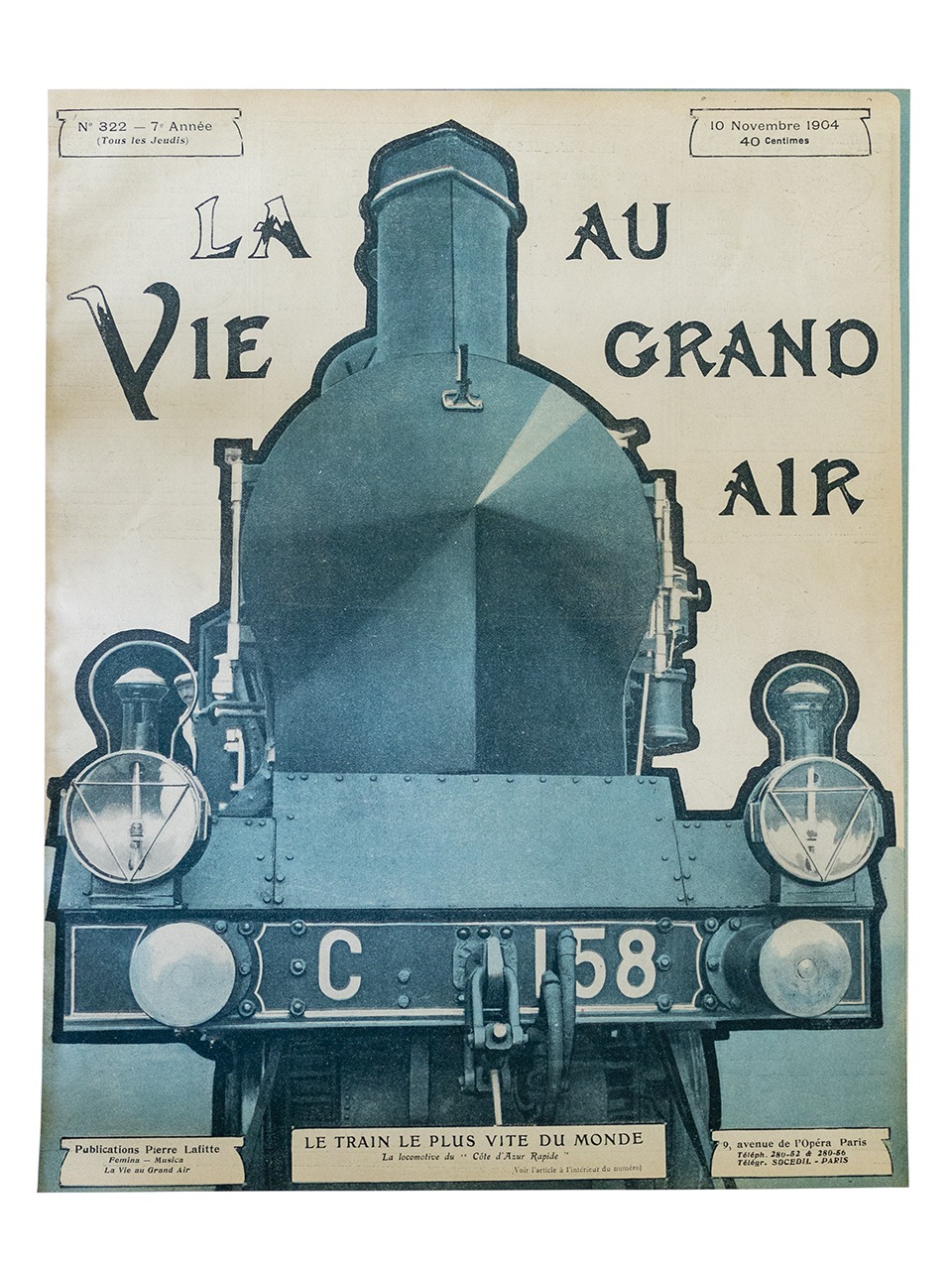 1904年11月10日号 La Vie au grand air